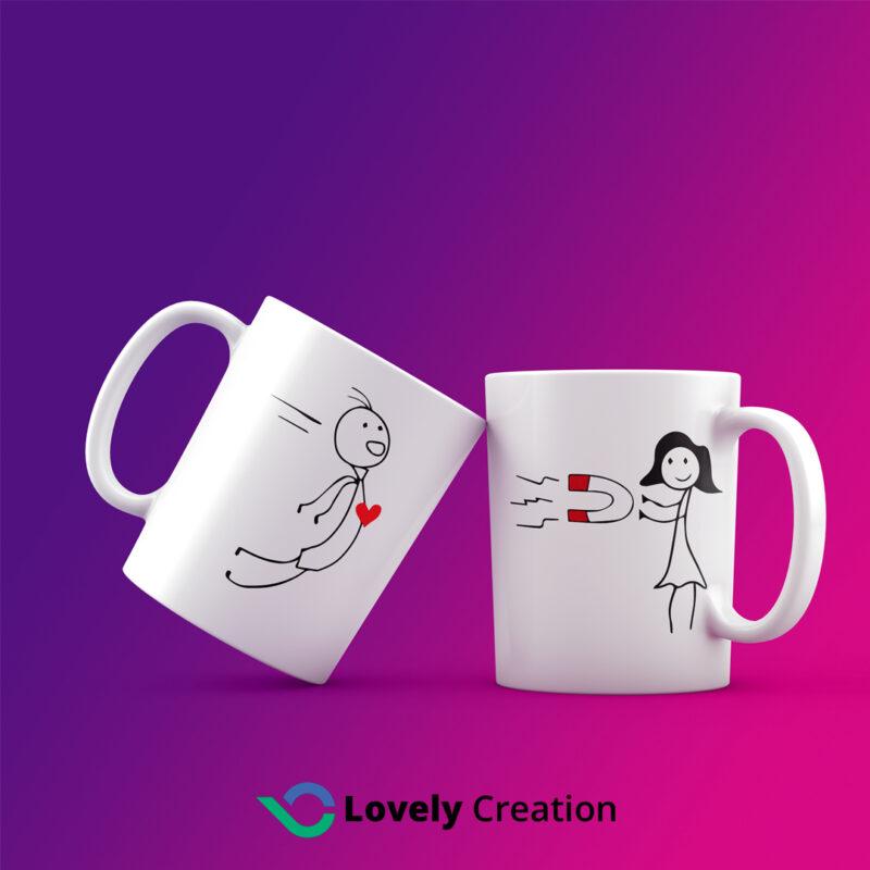 Couple Tshirt and Mug - Image 2