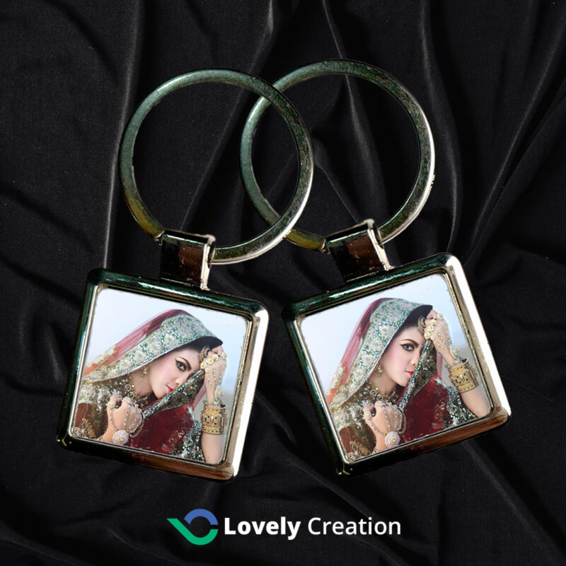 Keychain with Photo Print - Square