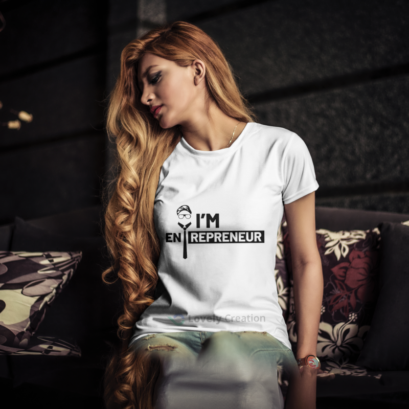 I AM ENTREPRENEUR T shirt - Image 3