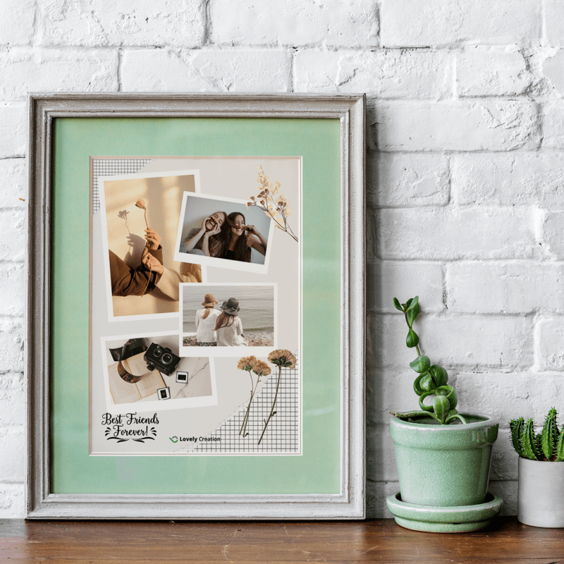 Best Friend Collage Photo Frame - Image 3