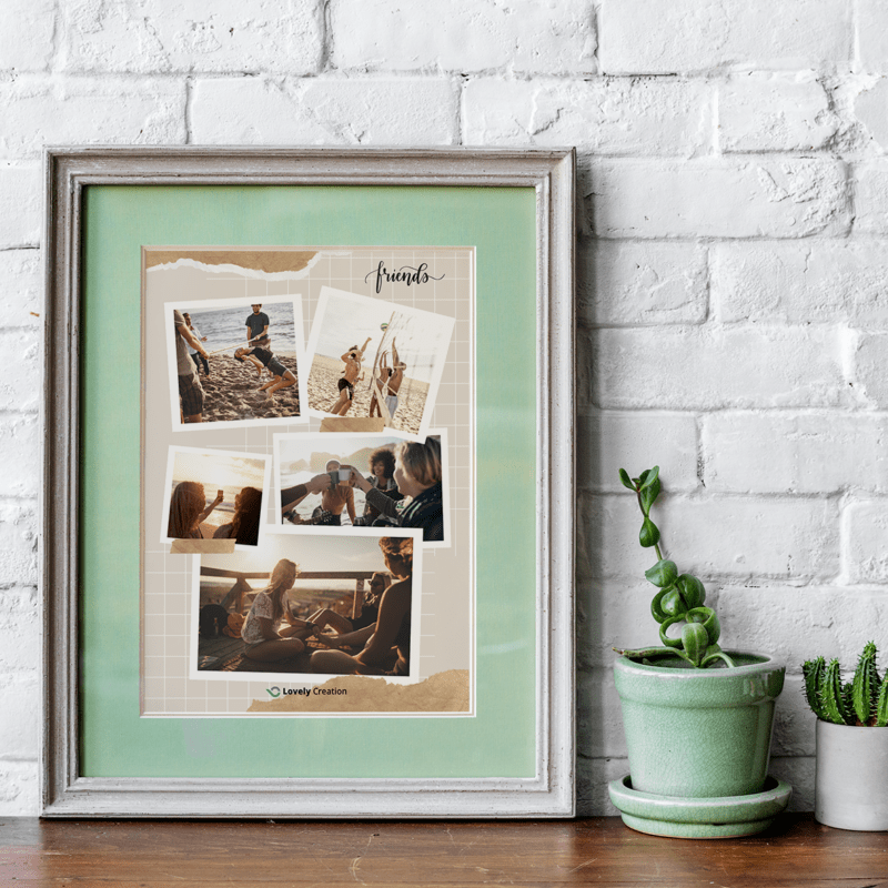 Best Friend Collage Photo Frame - Image 2