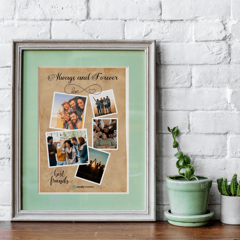 Best Friend Collage Photo Frame